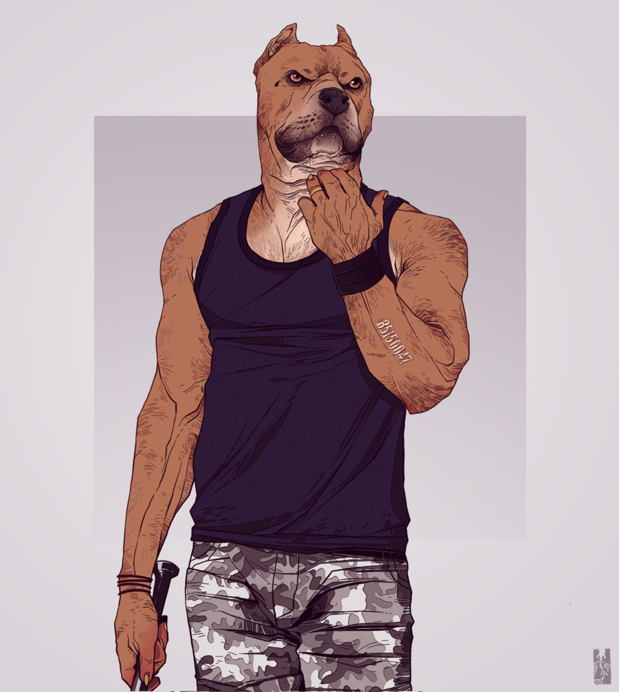 Брутальные собаки