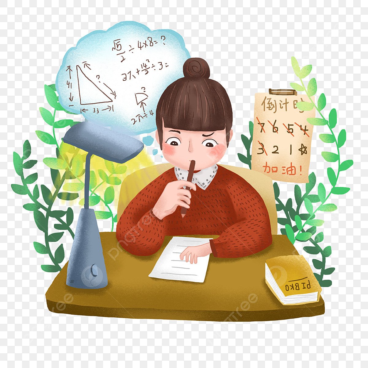 Рисунки для девочек экзамены