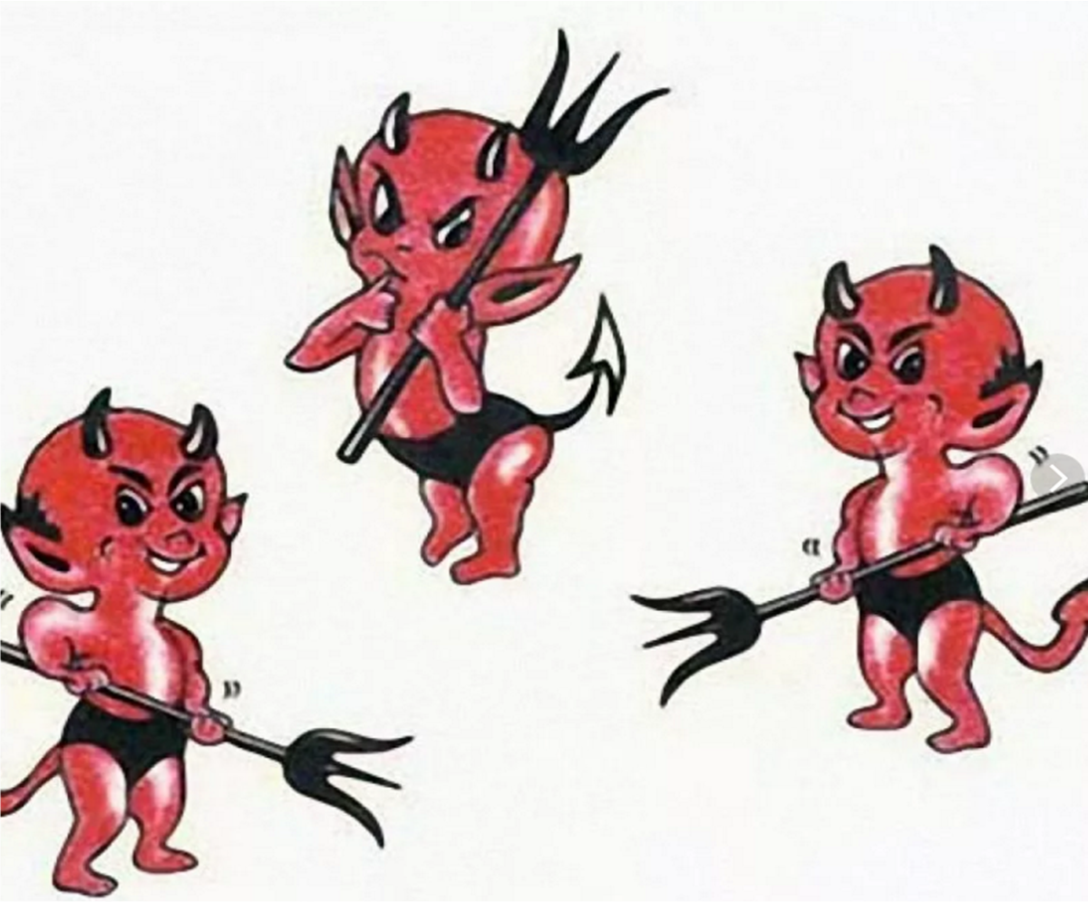 Смешной чертик