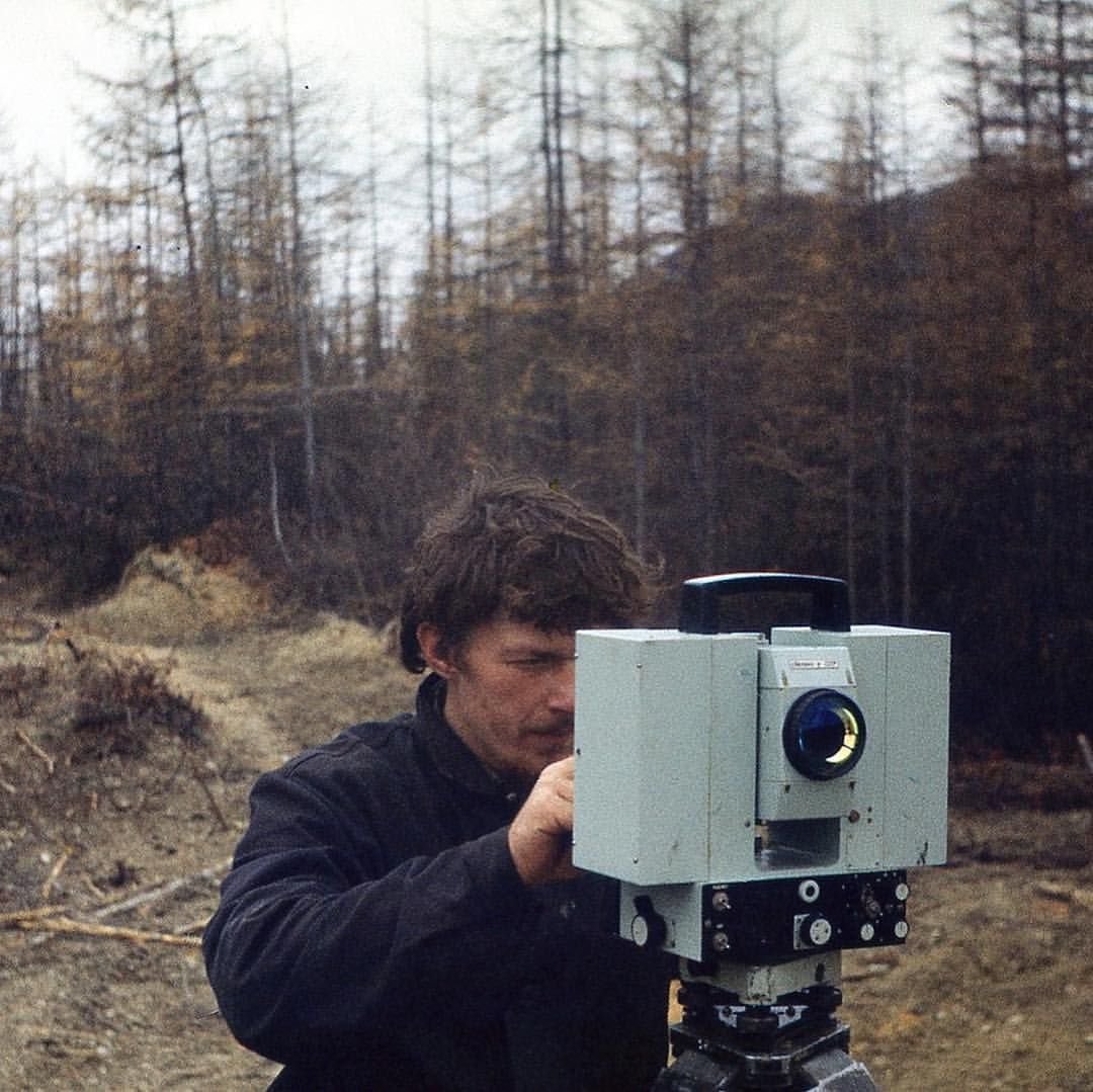 Геодезисты на Колыме