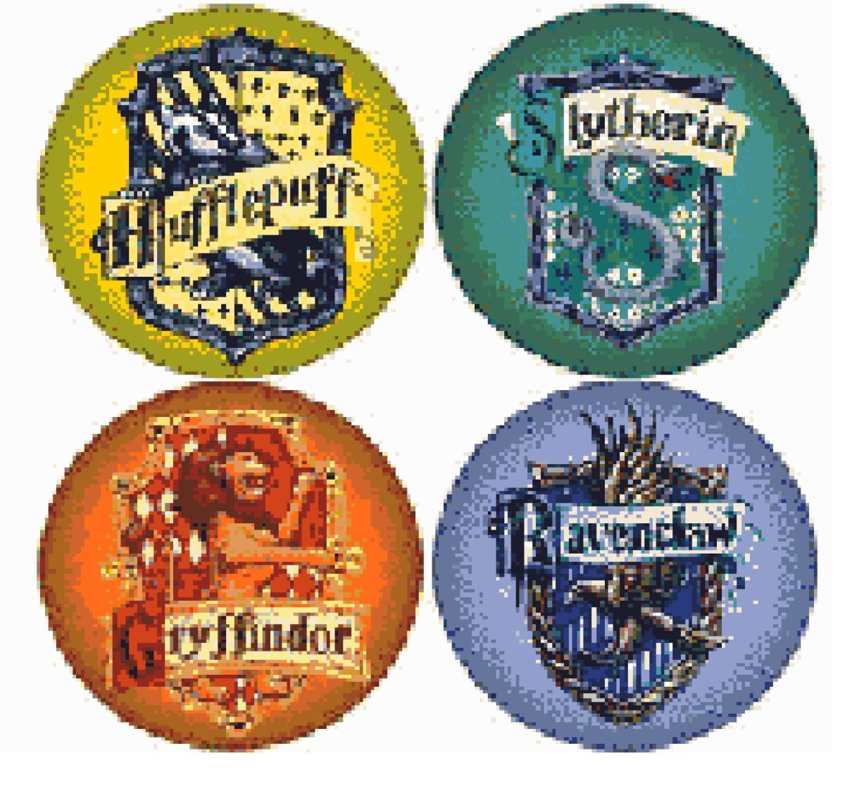 Значок Хогвартс из Гарри Поттера