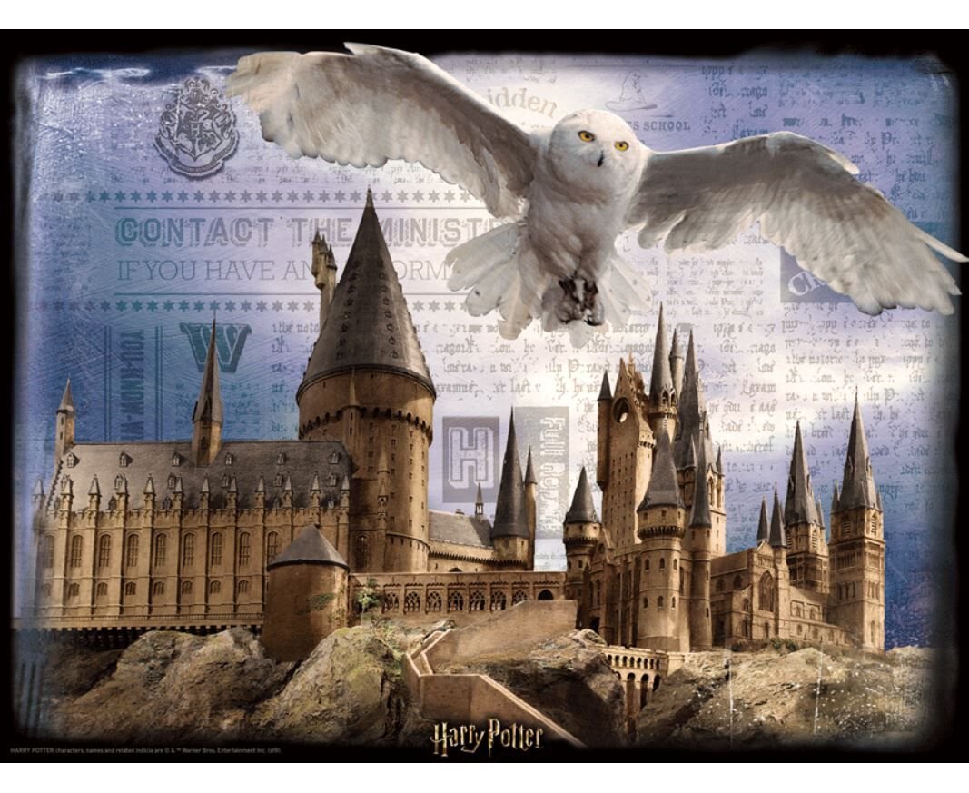 Пазл Prime 3d Хогвартс и Букля