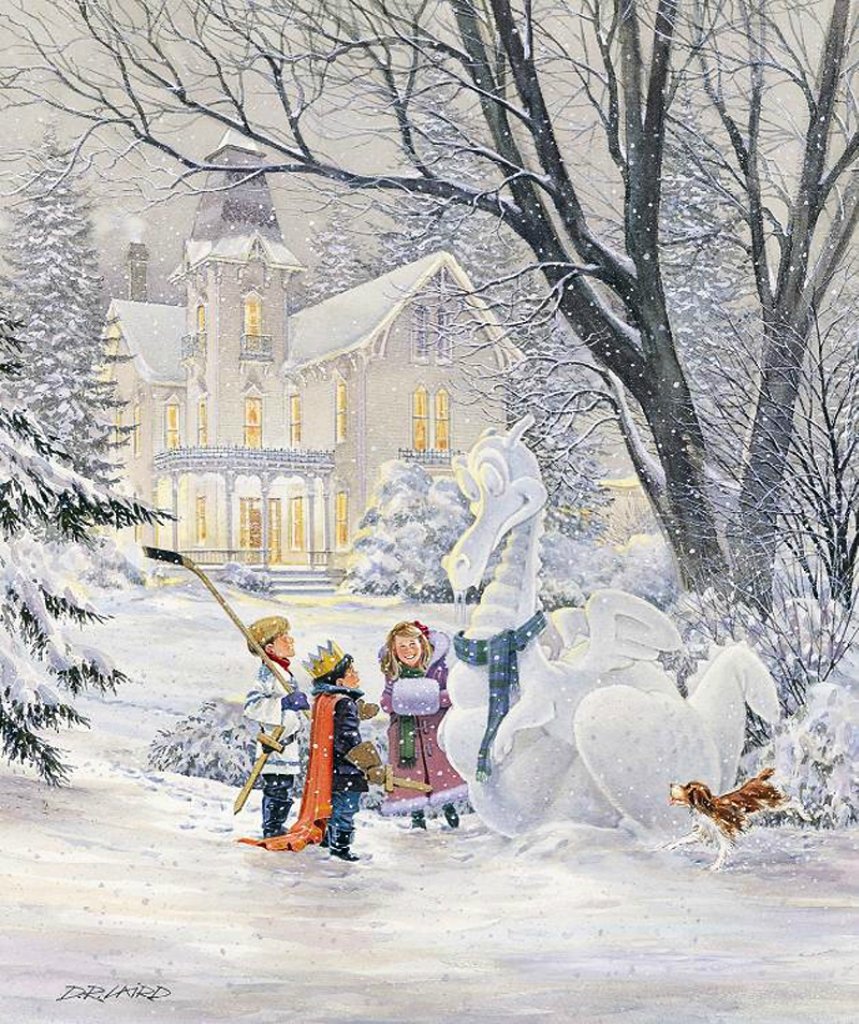 Художник Джон Слоан Рождество