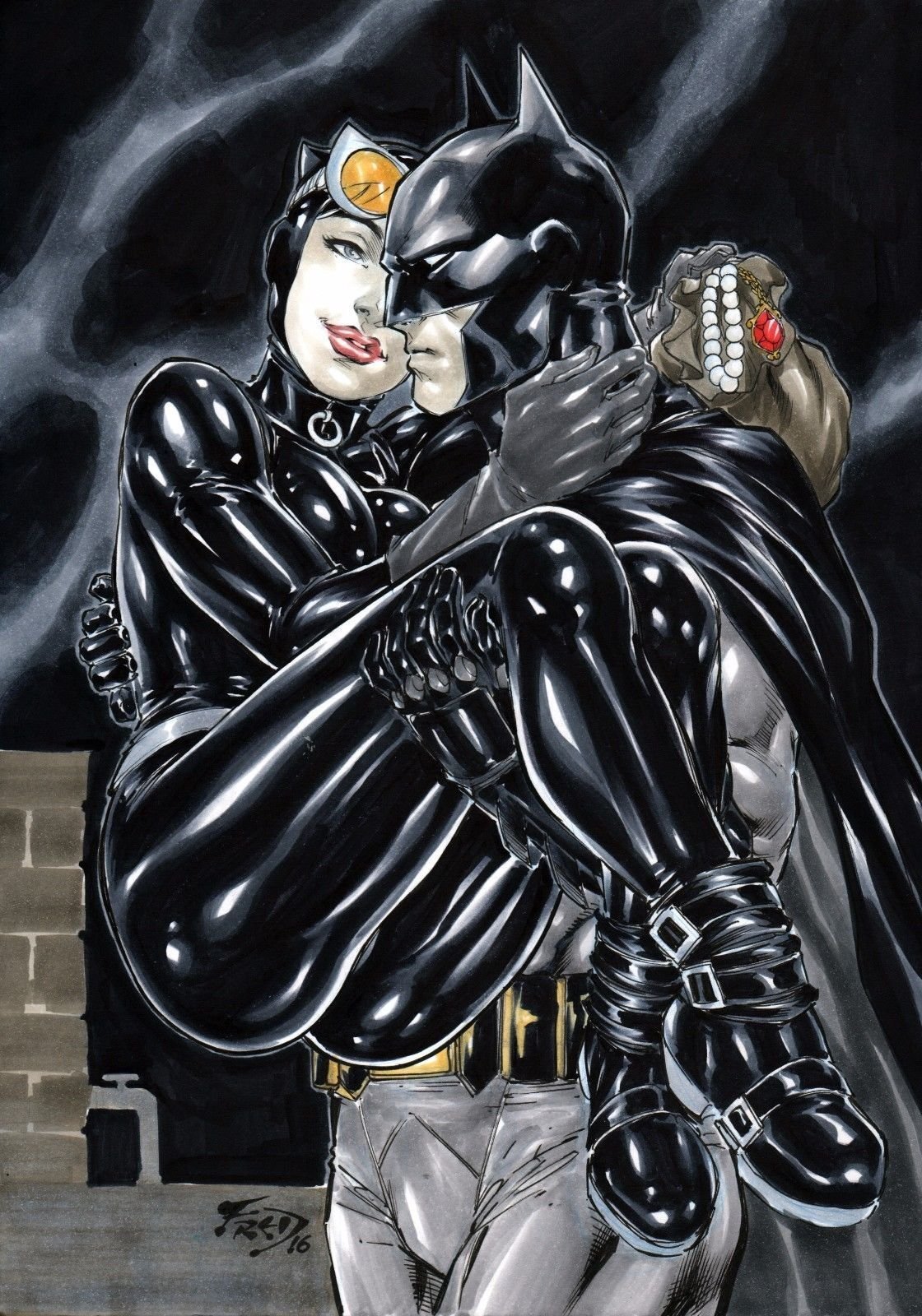 Batman and Catwoman
