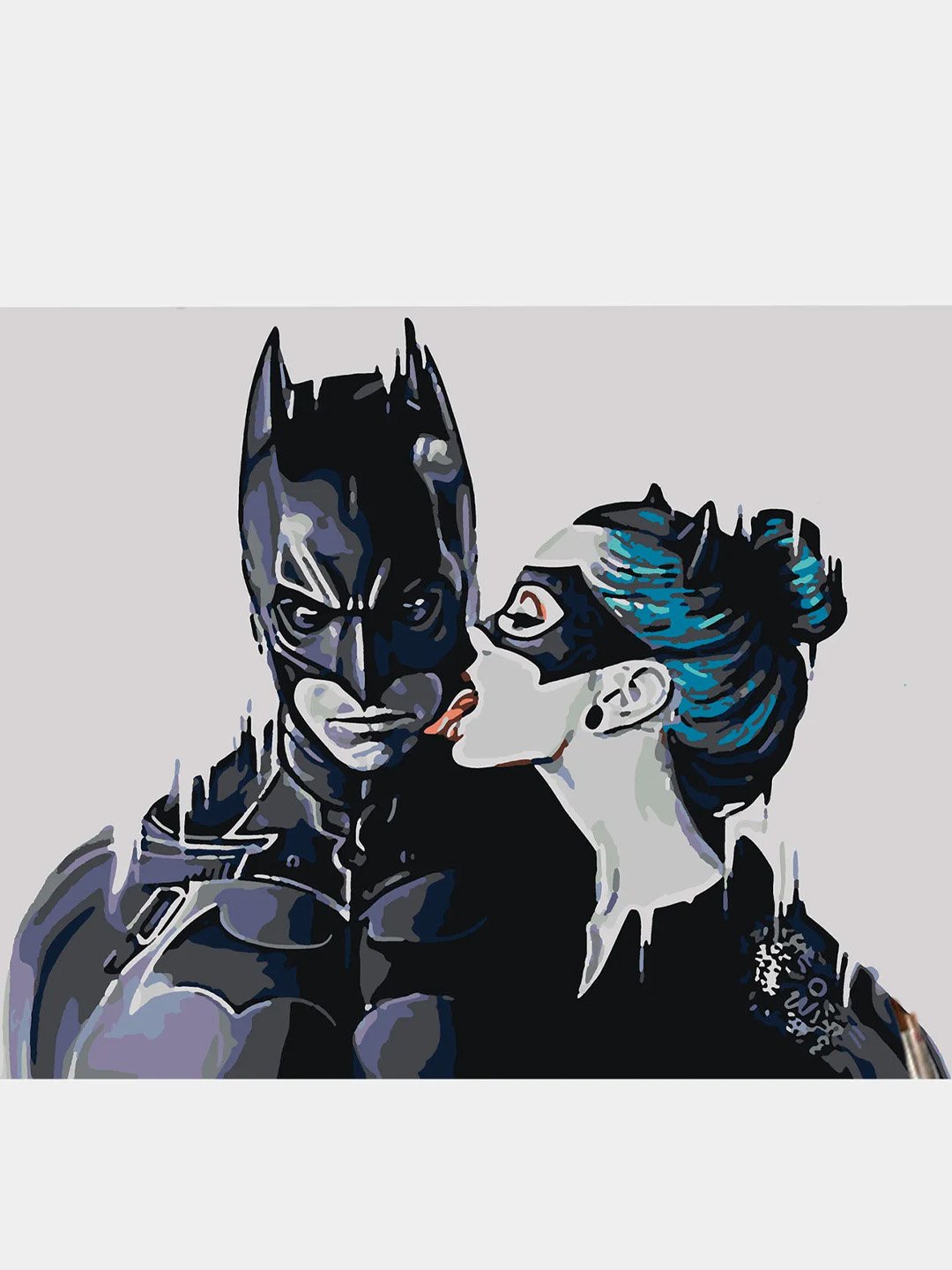 Batman и женщина кошка