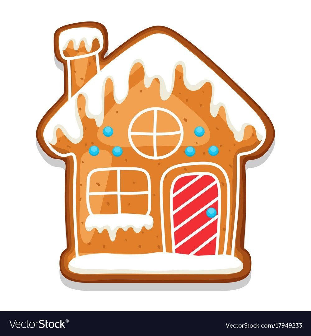 Дом эскиз для пряников