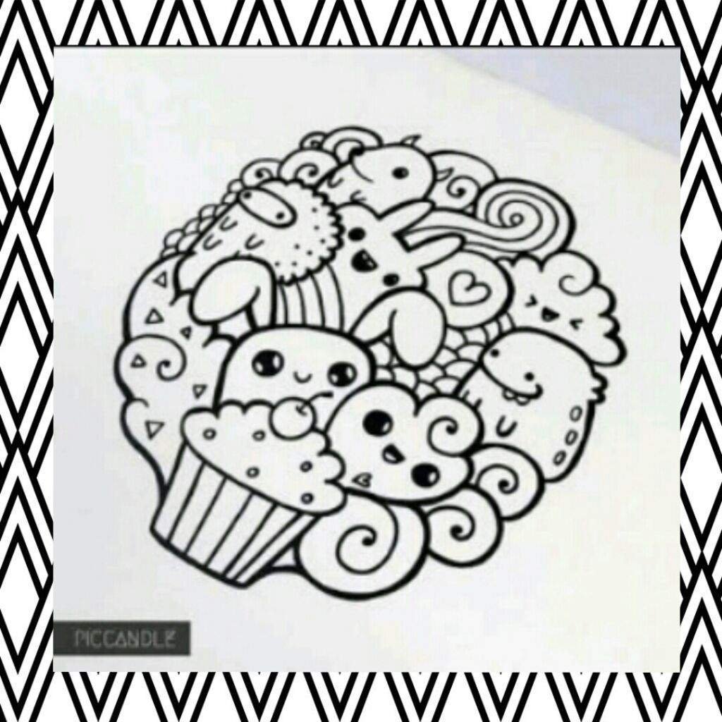 Дудлинг монстрики