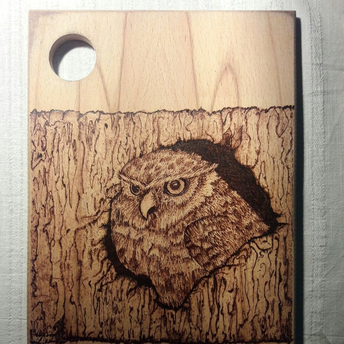 Выжигание и раскрашивание по дереву