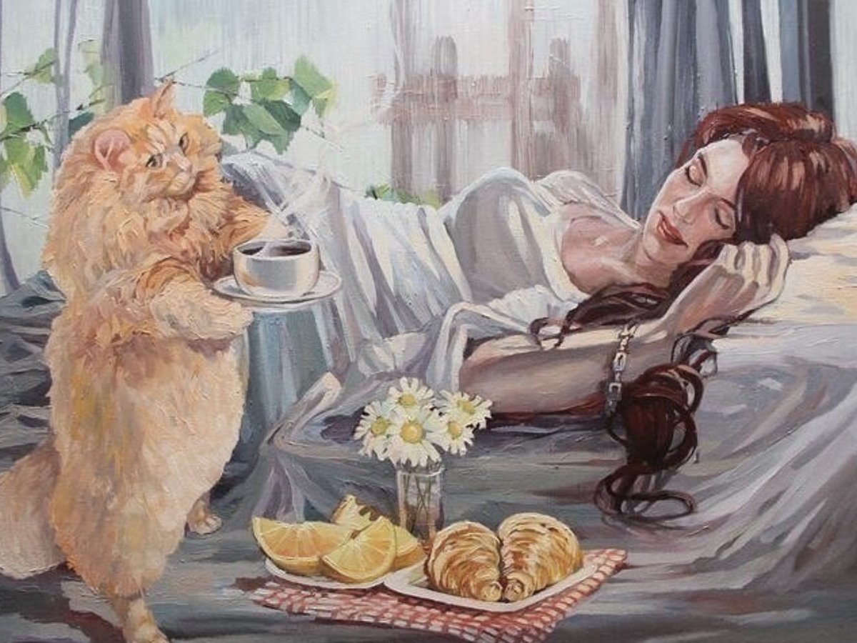 Доброе утро картины художников