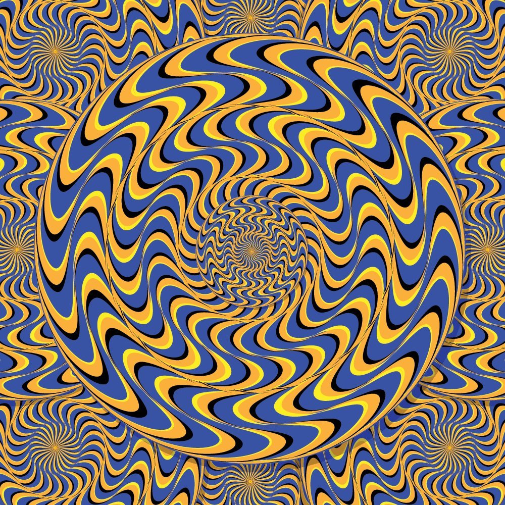 Фрактальная пульсирующая иллюзия