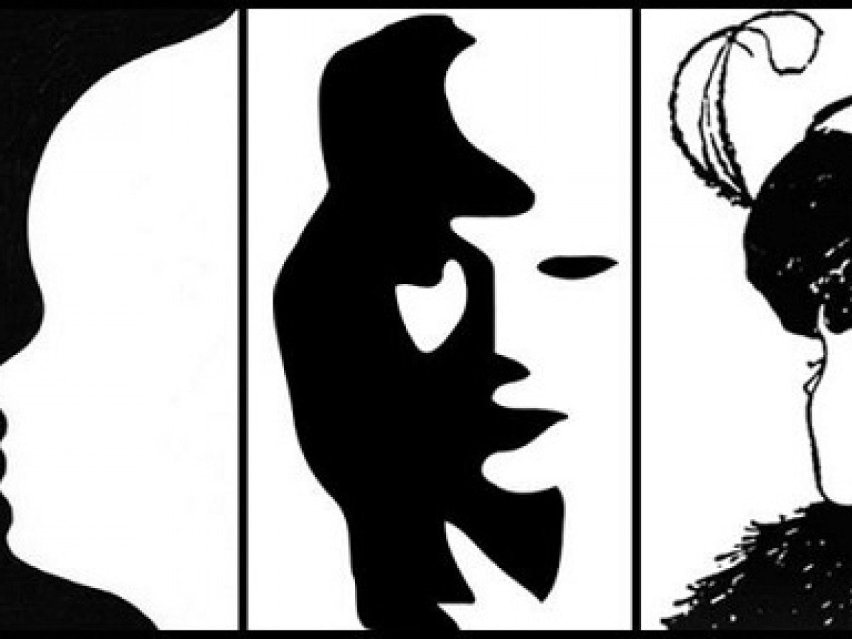 Ваза и два профиля