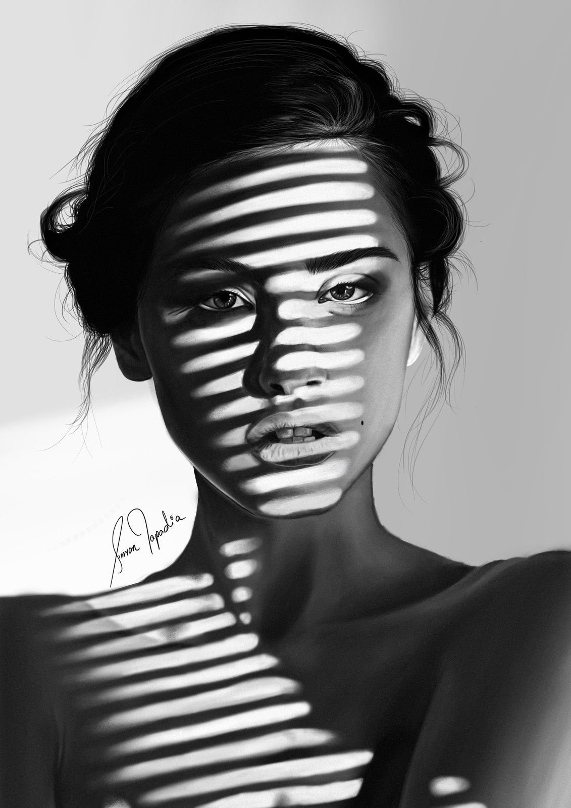 Черный силуэт