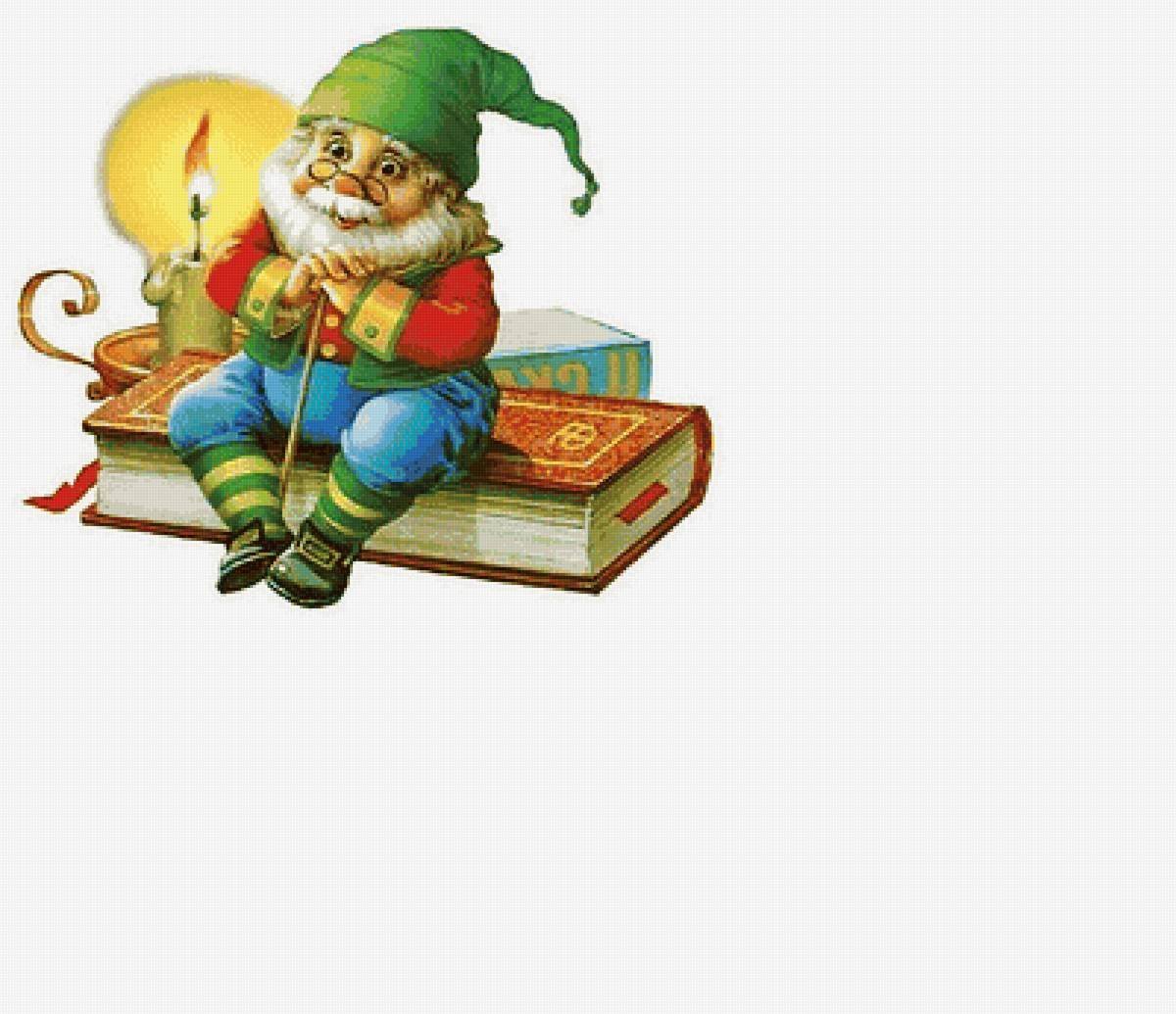 Сказочный гномик Оле Лукойе