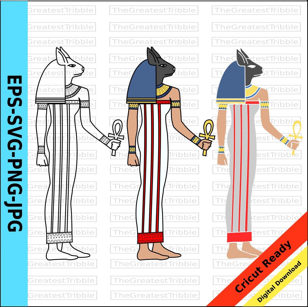 Боги древнего Египта 10шт