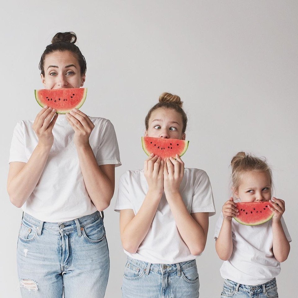 Креативная фотосессия семьи