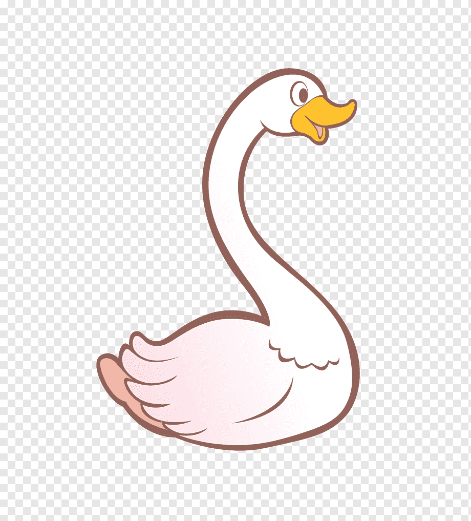 Гусь мультяшный