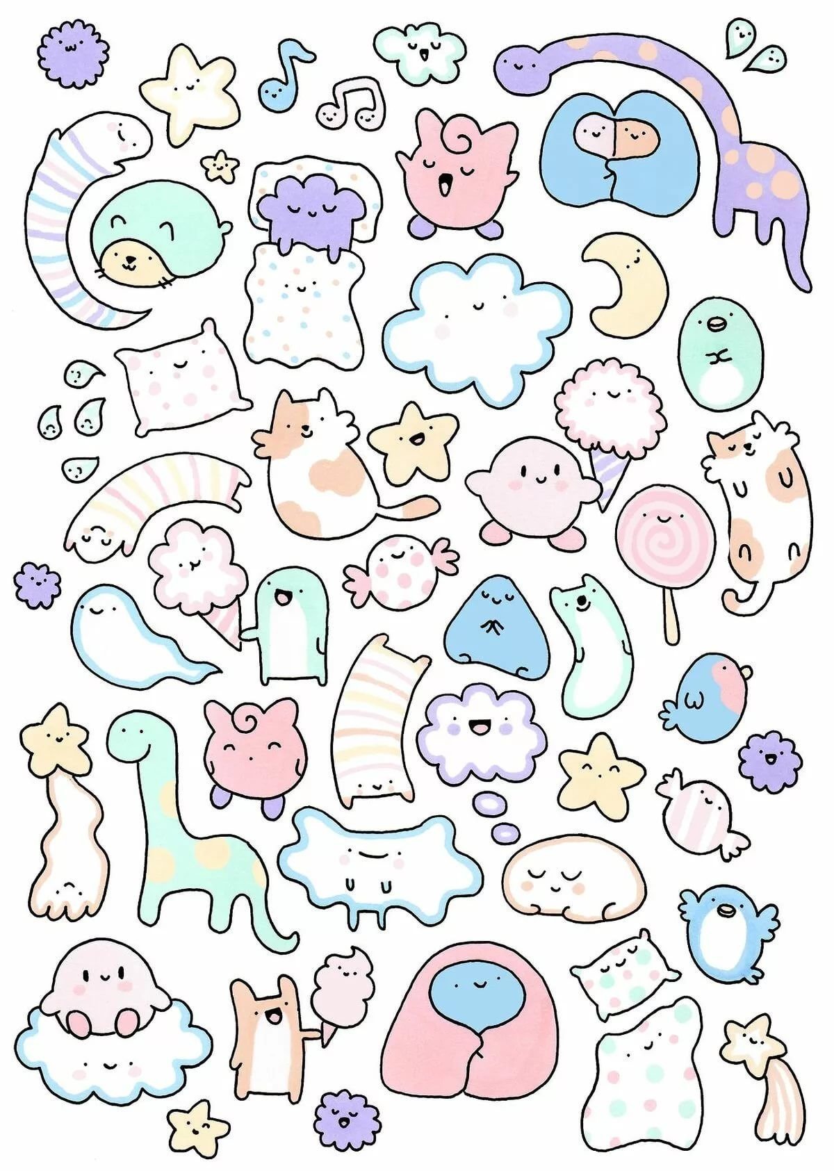 Маленькие миленькие рисуночки