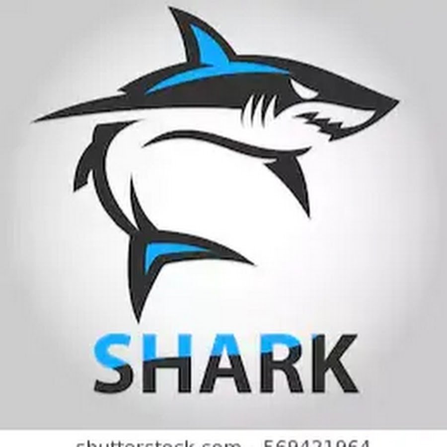 Акула в круге вектор