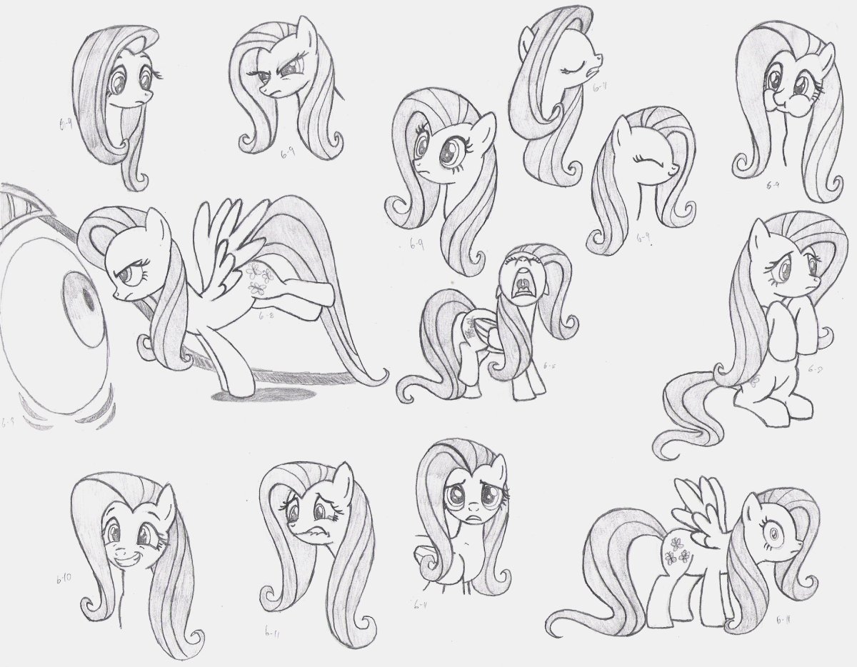 Пони арты для срисовки