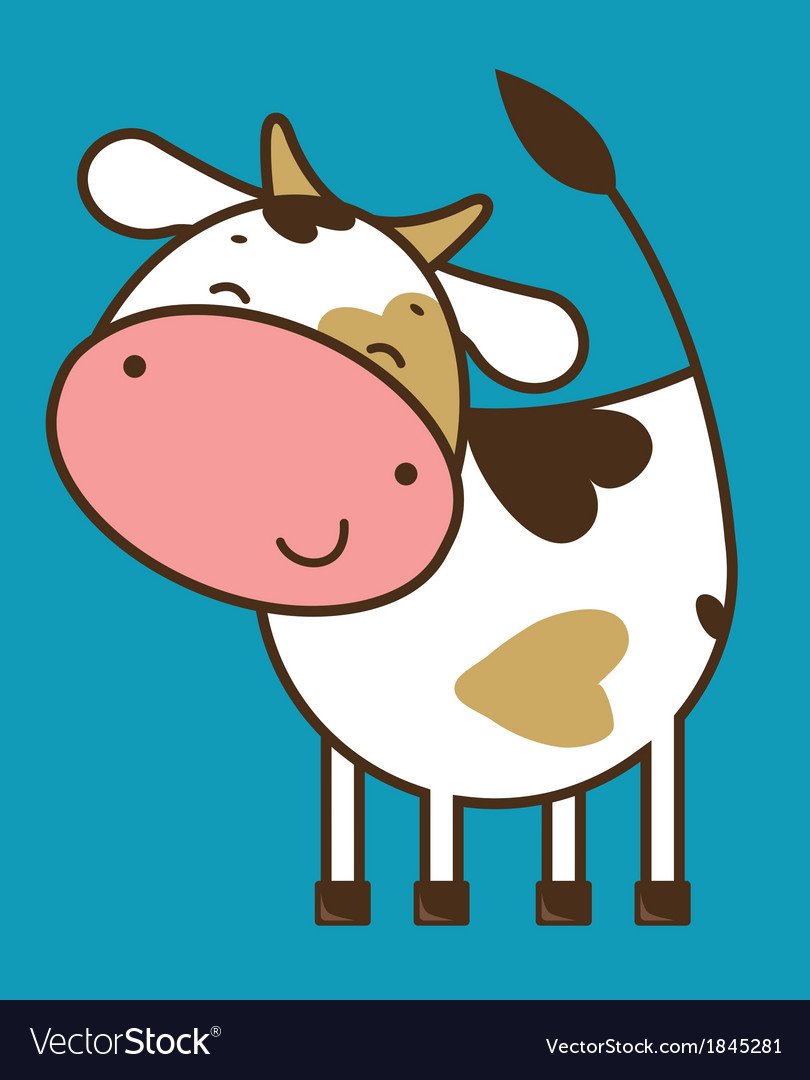 Веселая корова.