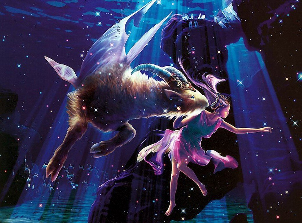 Акварели Джоди Бергсма знаки зодиака Лев