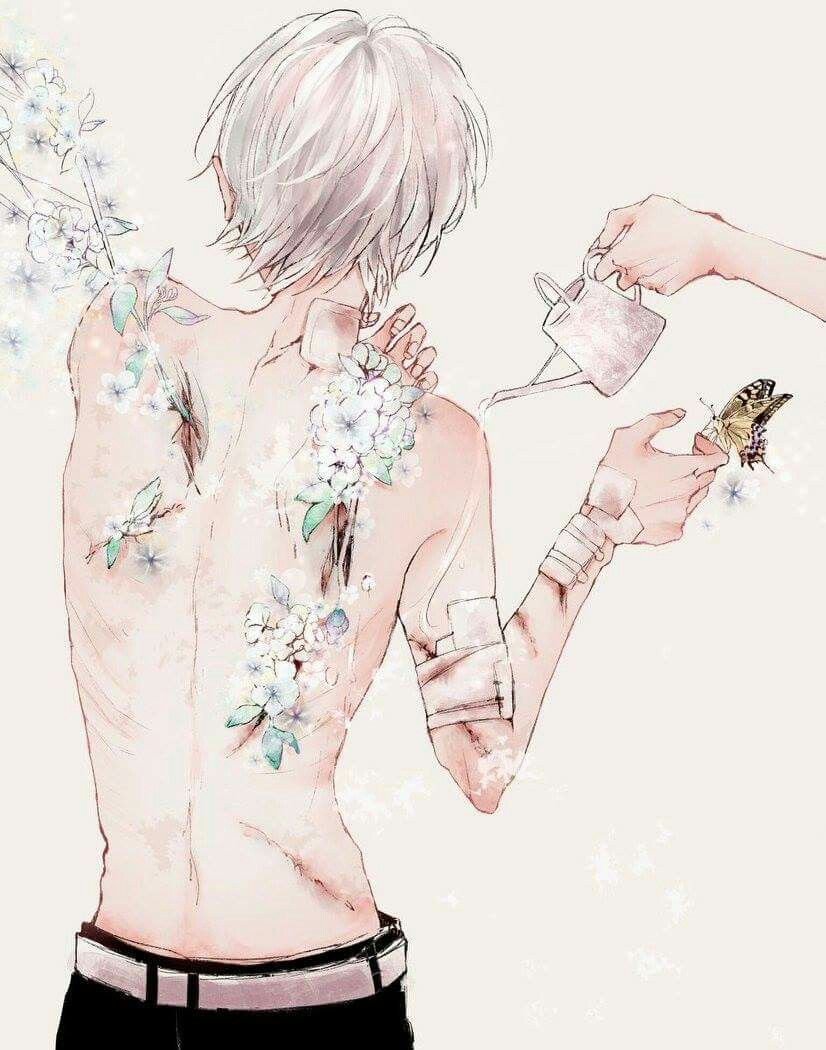 Ханахаки Эстетика аниме