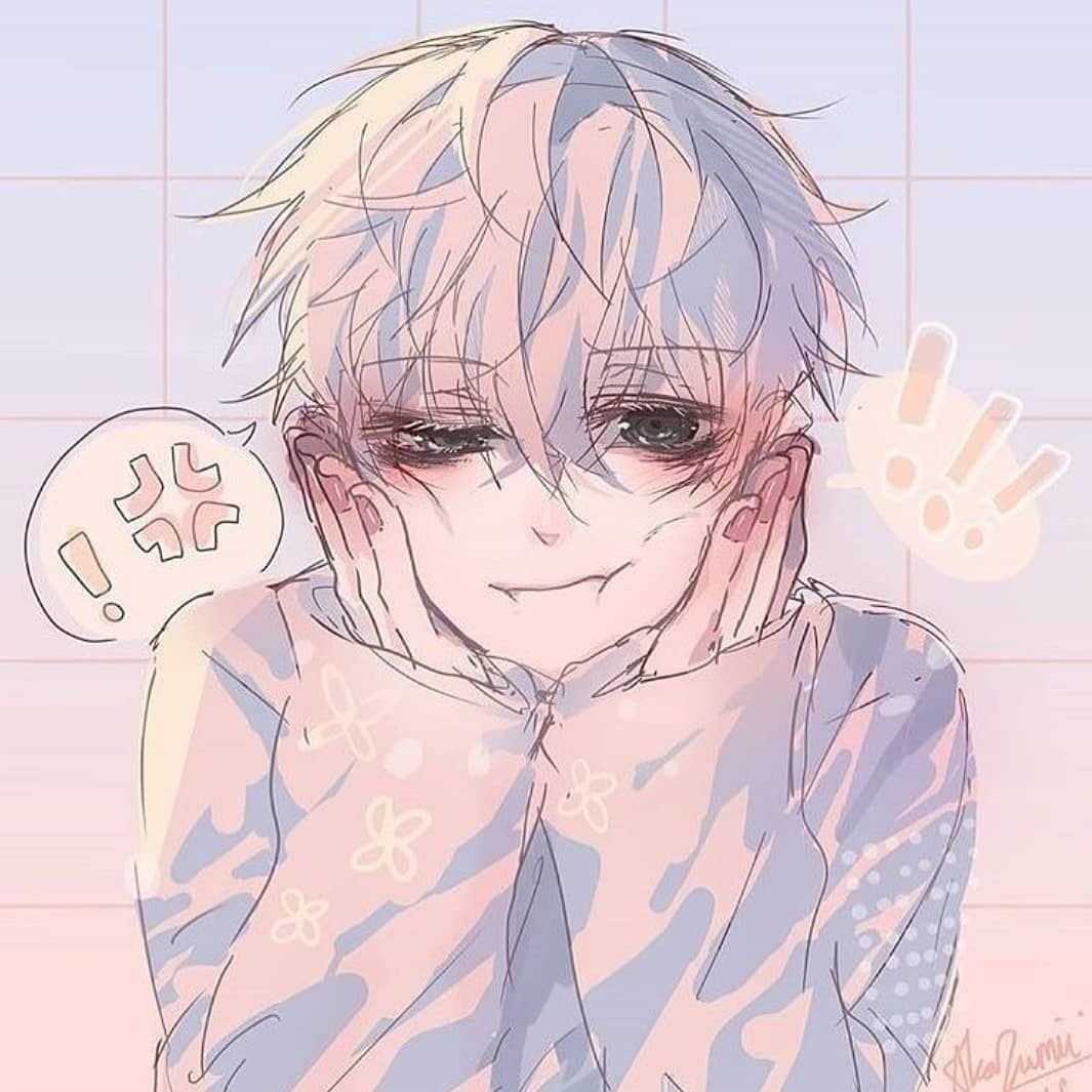 Милые аниме мальчики в очках