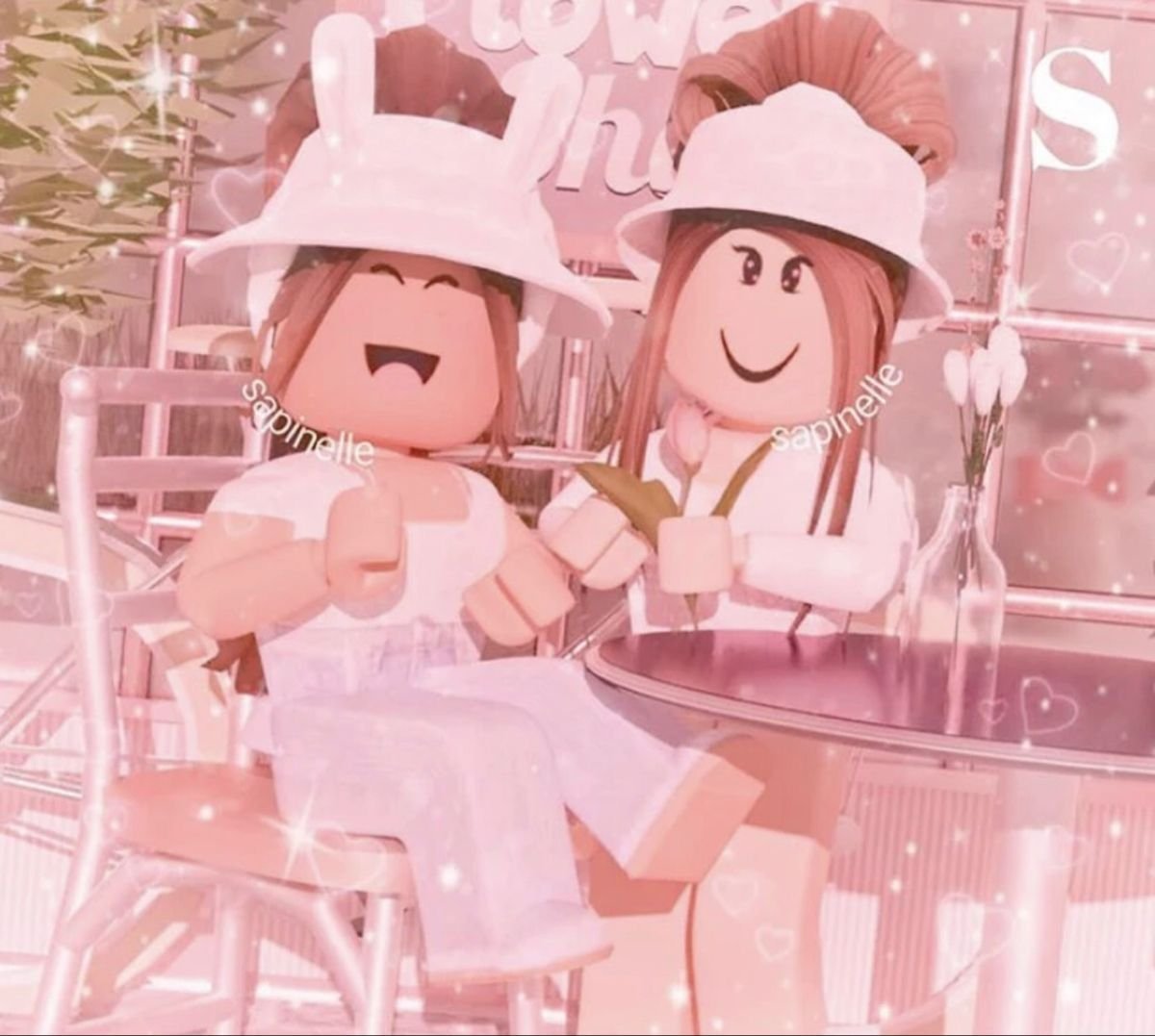 Обои РОБЛОКС для девочек