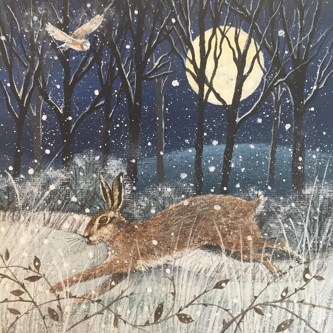 Художница Lucy Grossmith зима