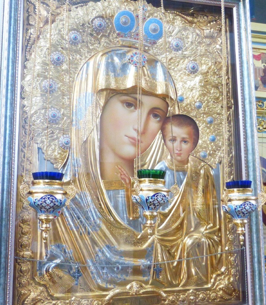 Казанская Храмовая икона Божьей матери
