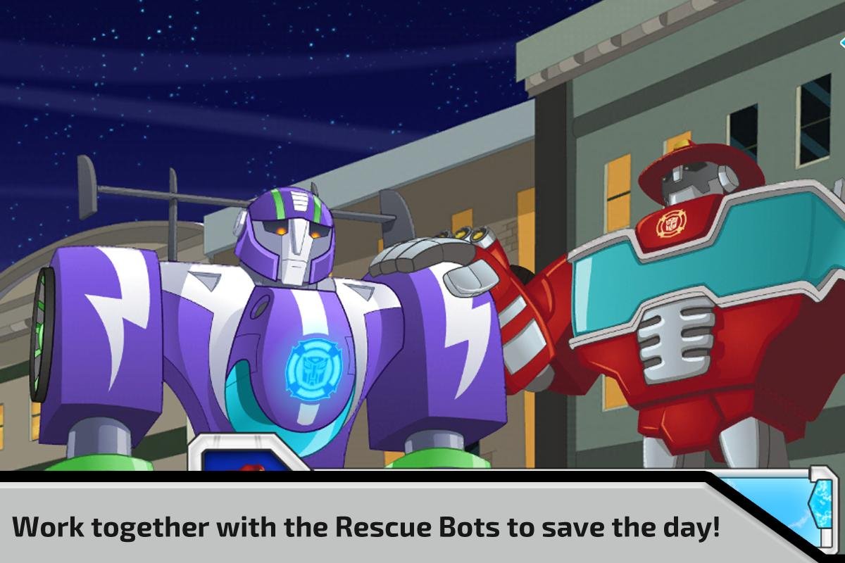 Игра трансформеры спасатели