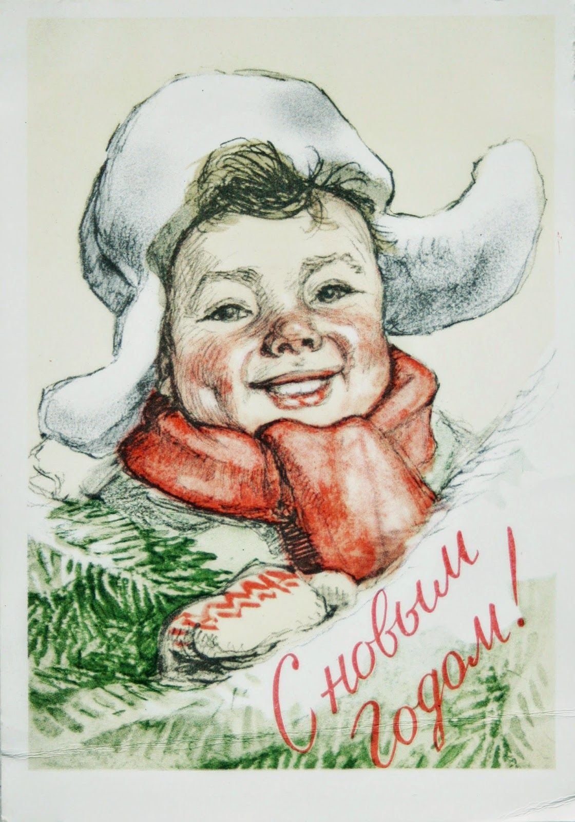 Советские плакаты с новым годом