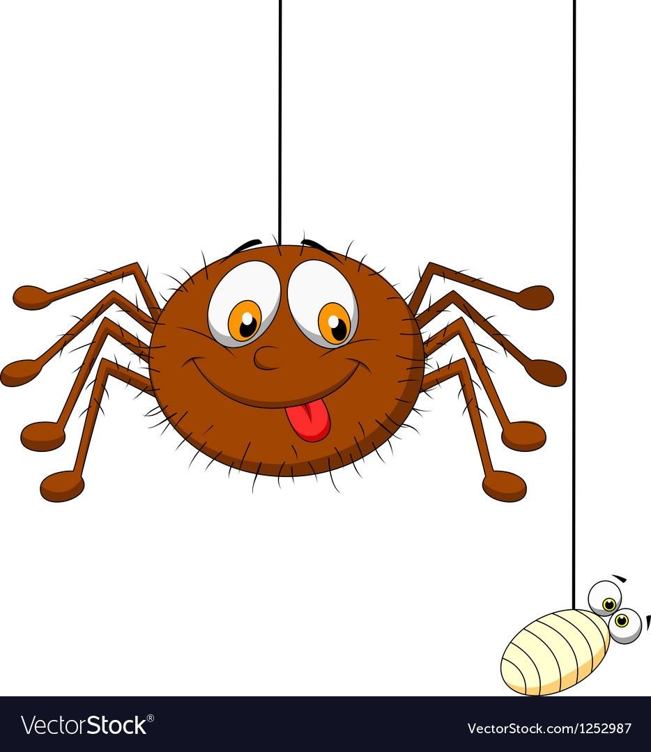 Паучиха мультяшная