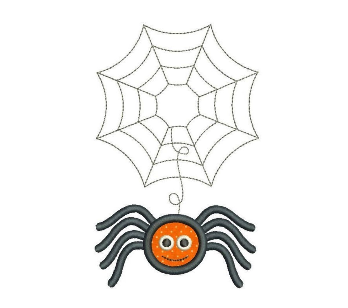 Рисунок паука для детей цветной