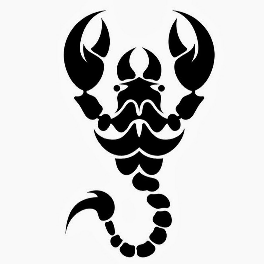 Наклейка Скорпион