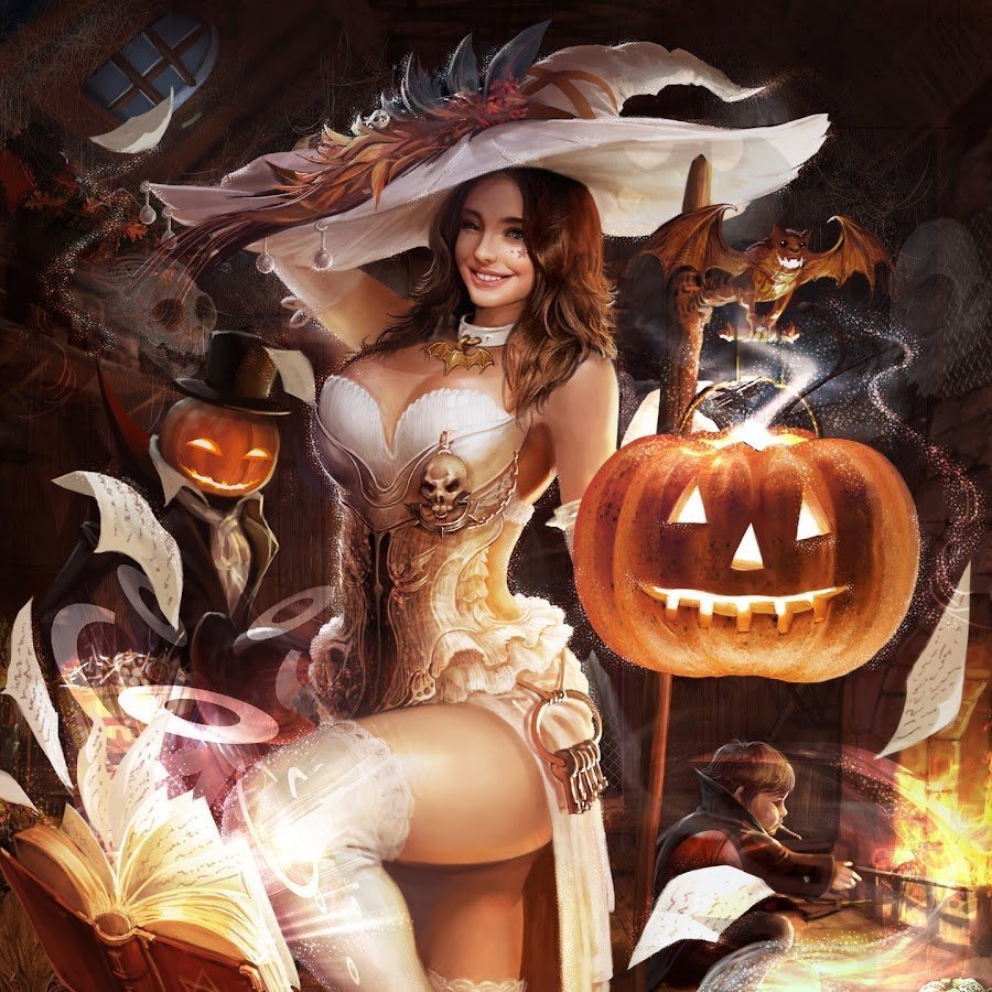 Колдунья фэнтези