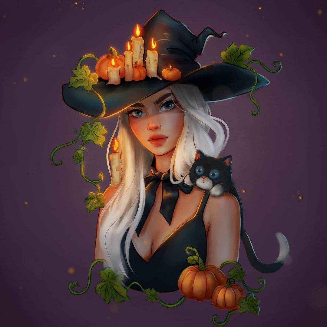 Ведьма с протянутой рукой