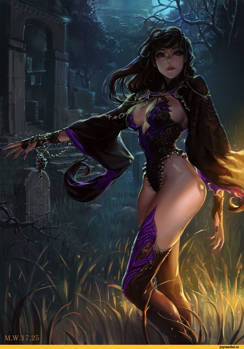 Метла арт фэнтези