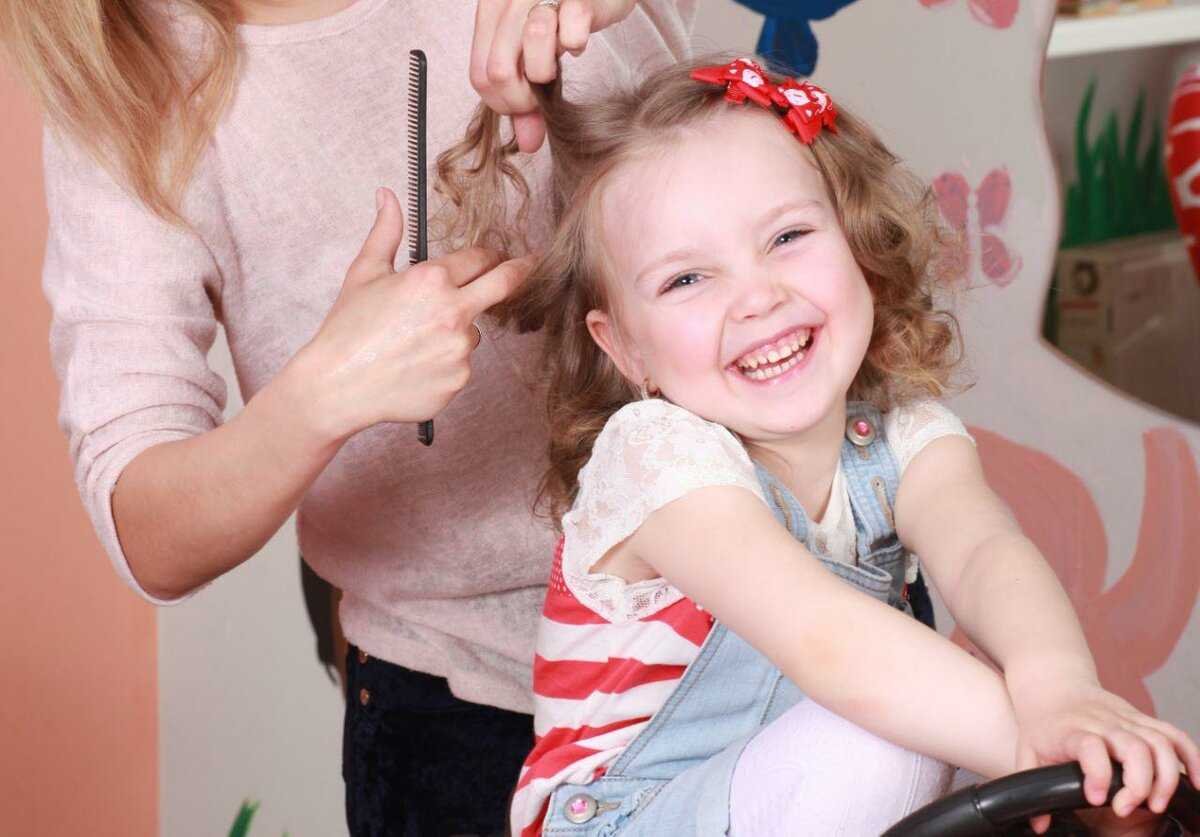 Стрижка в детской парикмахерской