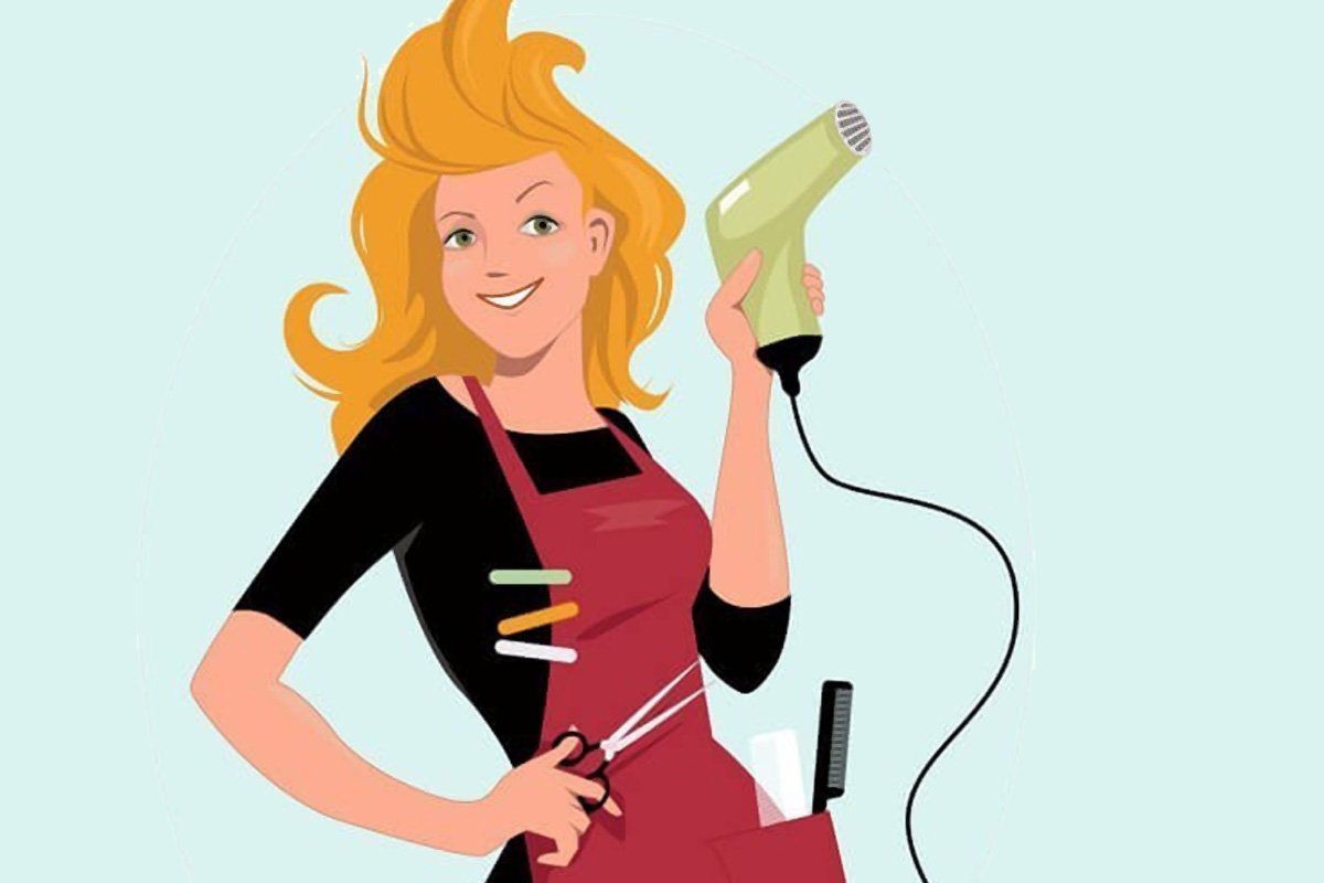 Парикмахер иллюстрация