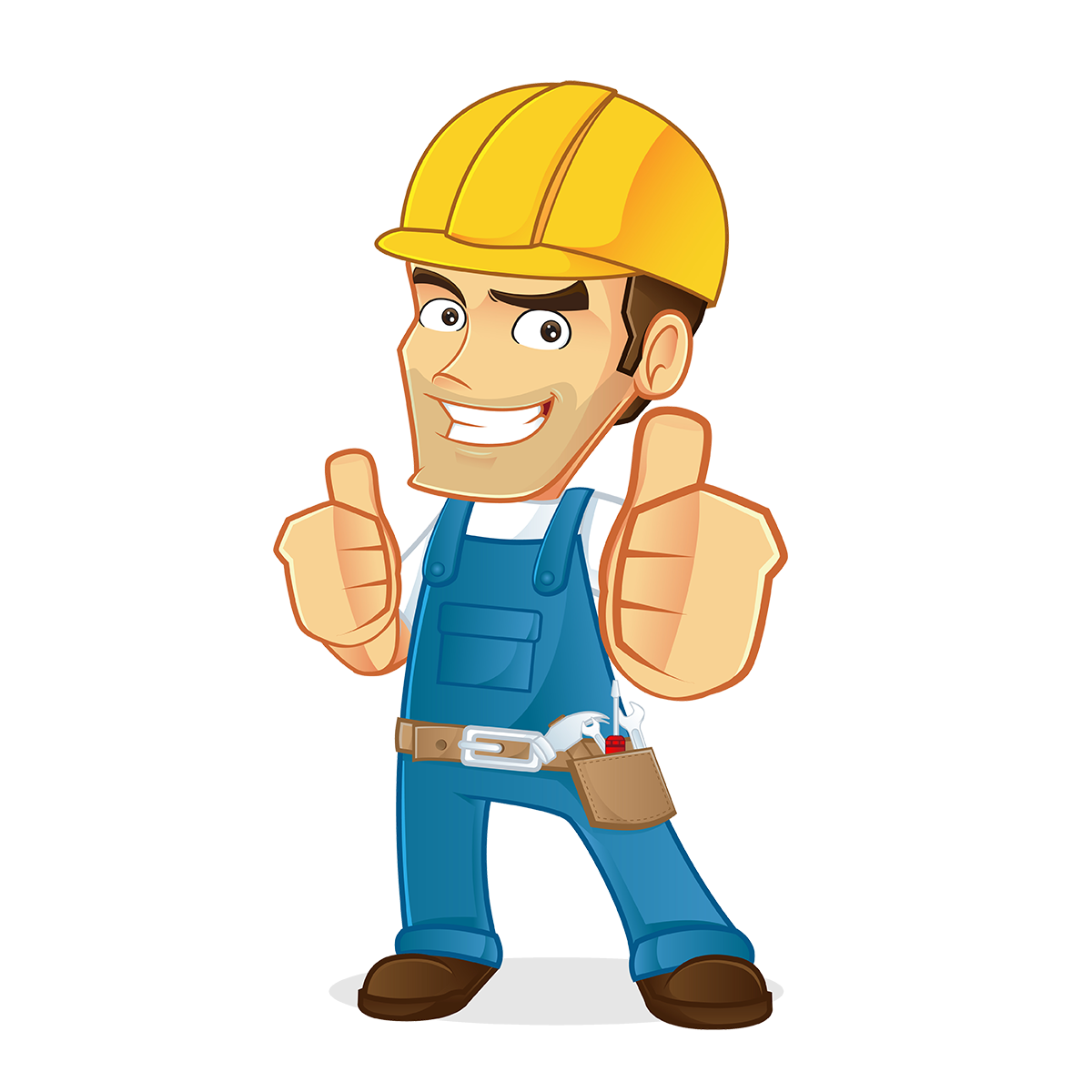 Строитель мультяшный