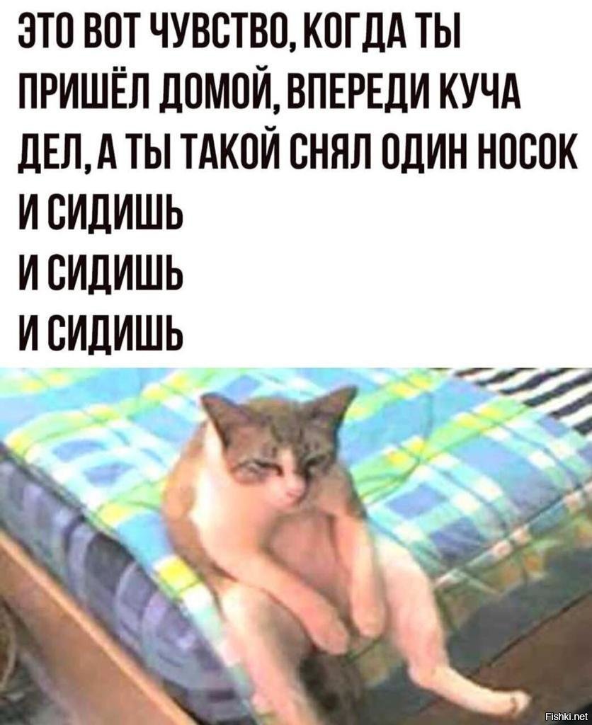 Когда пришла домой с работы