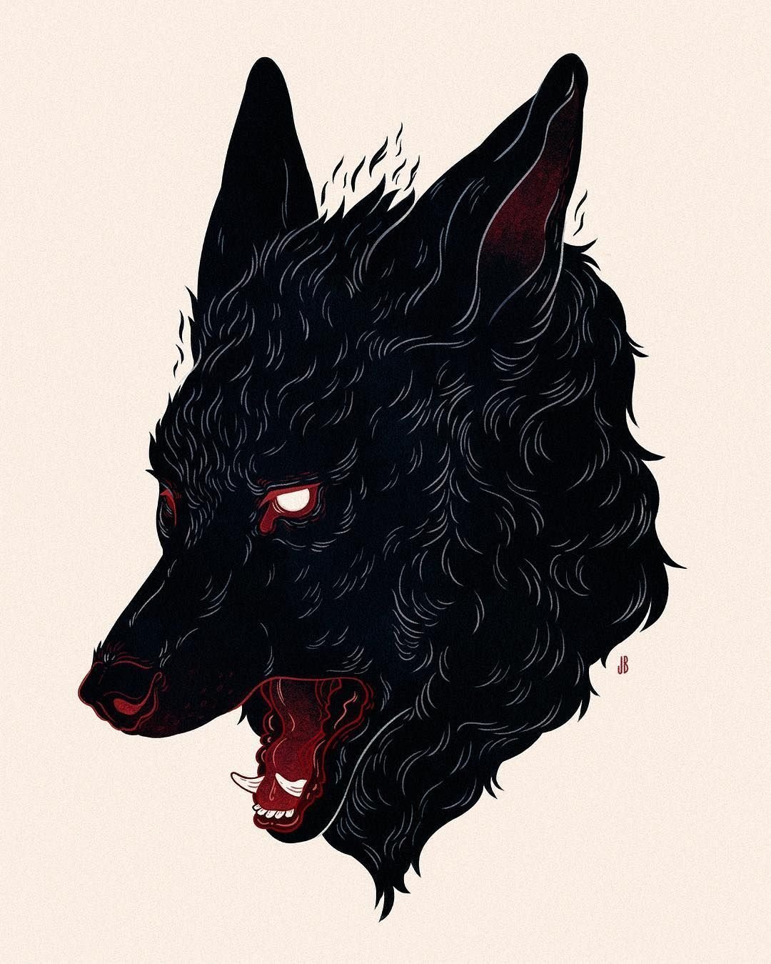 Картинки волка нарисованные