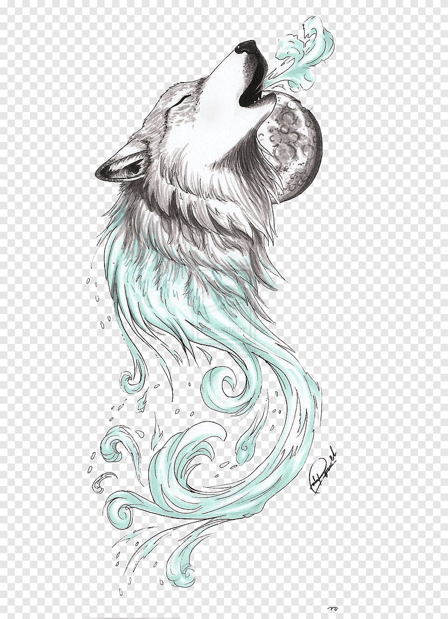 Фэнтези животные карандашом