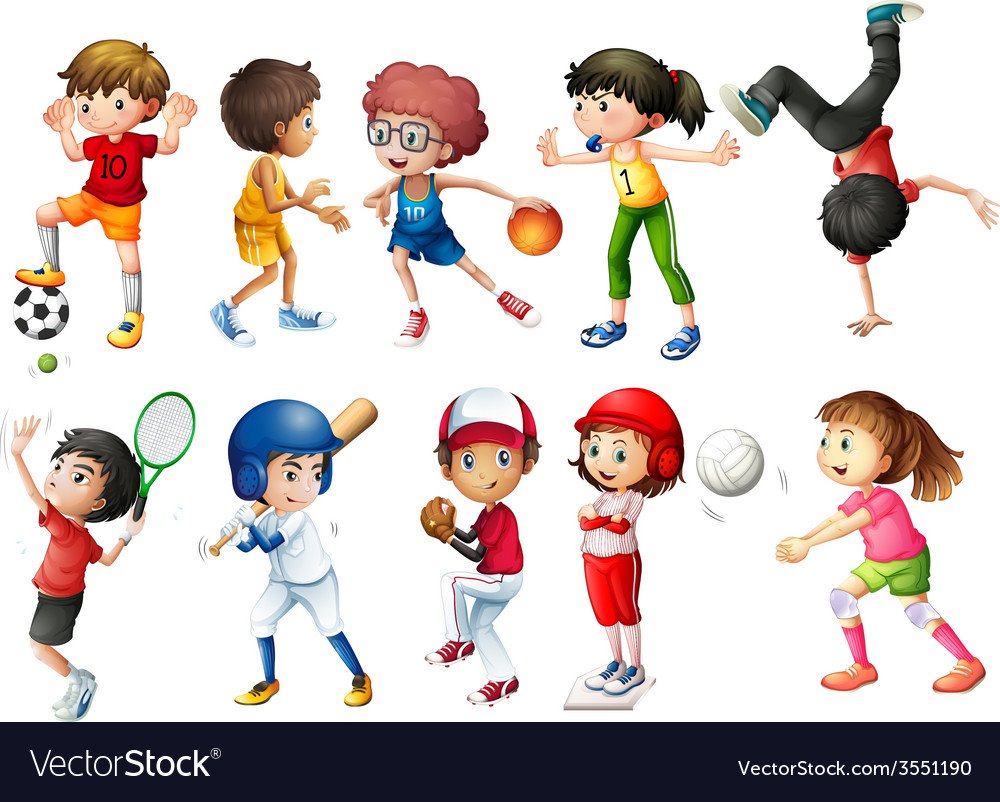 Спортивные человечки