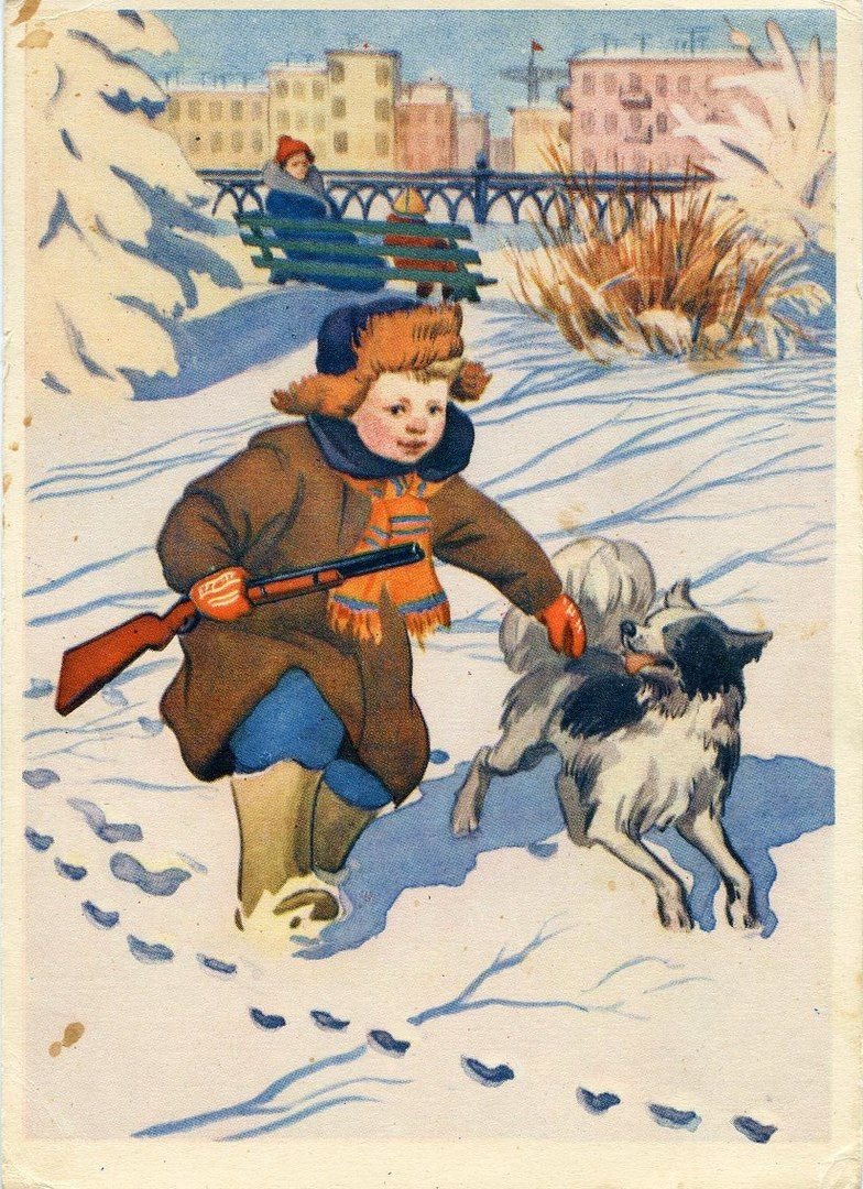 Советские иллюстрации