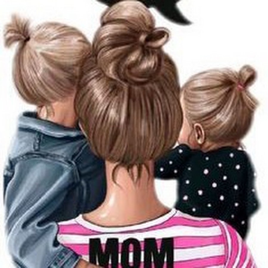 Супер мама рисунок