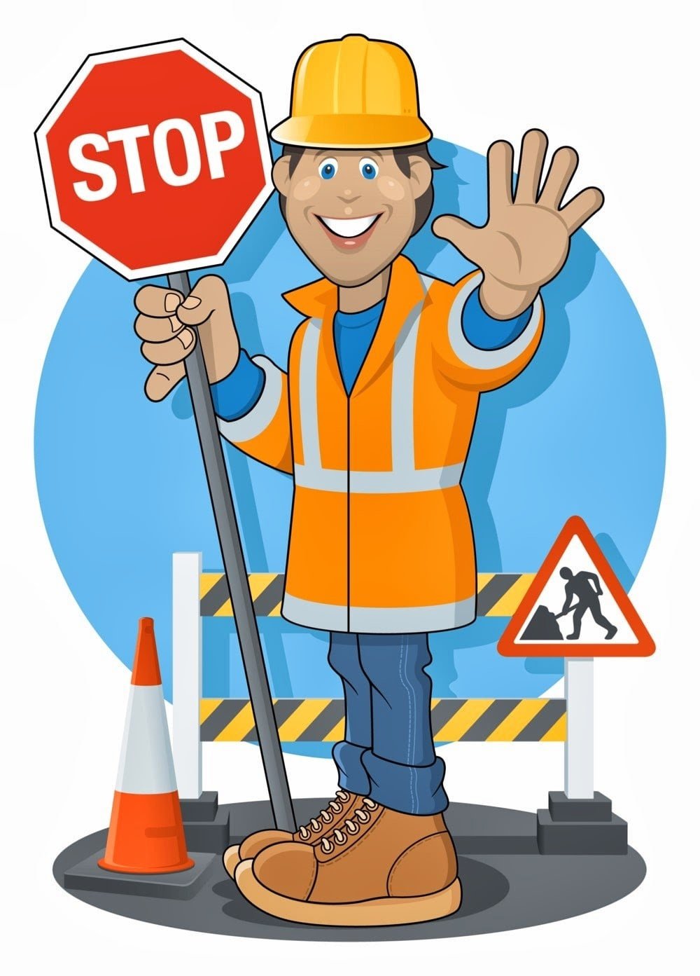 Строители копают