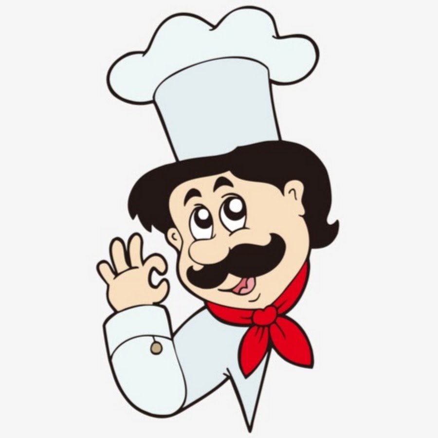 Повар векторный