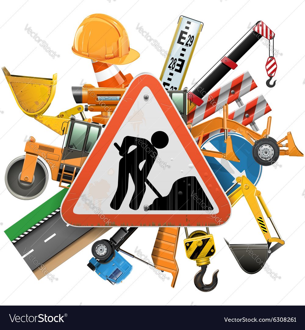 Дорожный рабочий картинка